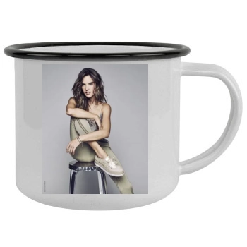 Alessandra Ambrosio Camping Mug