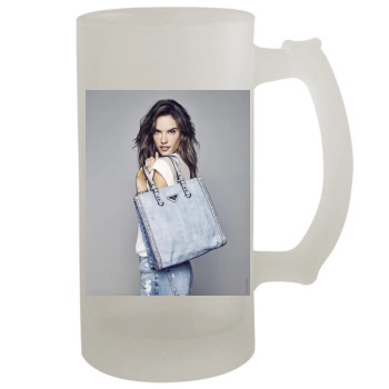 Alessandra Ambrosio 16oz Frosted Beer Stein