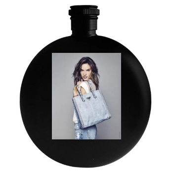 Alessandra Ambrosio Round Flask