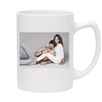 Alessandra Ambrosio 14oz White Statesman Mug