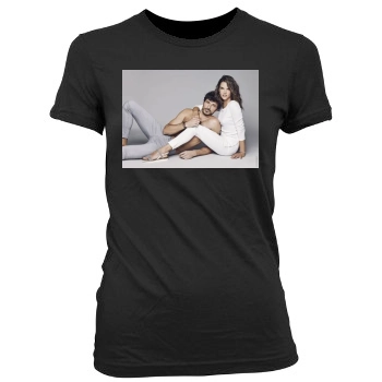 Alessandra Ambrosio Women's Junior Cut Crewneck T-Shirt