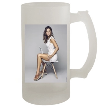 Alessandra Ambrosio 16oz Frosted Beer Stein