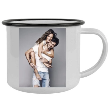 Alessandra Ambrosio Camping Mug