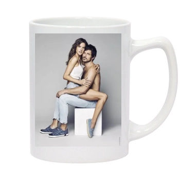 Alessandra Ambrosio 14oz White Statesman Mug