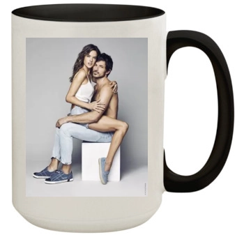 Alessandra Ambrosio 15oz Colored Inner & Handle Mug