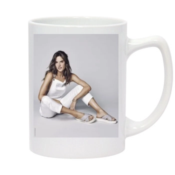 Alessandra Ambrosio 14oz White Statesman Mug