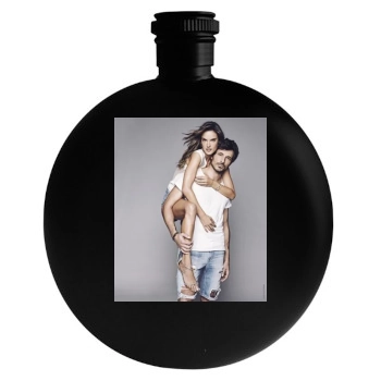 Alessandra Ambrosio Round Flask