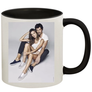 Alessandra Ambrosio 11oz Colored Inner & Handle Mug