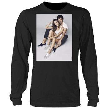 Alessandra Ambrosio Men's Heavy Long Sleeve TShirt