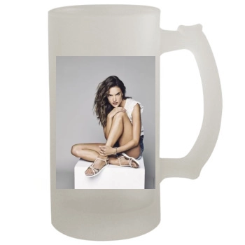 Alessandra Ambrosio 16oz Frosted Beer Stein