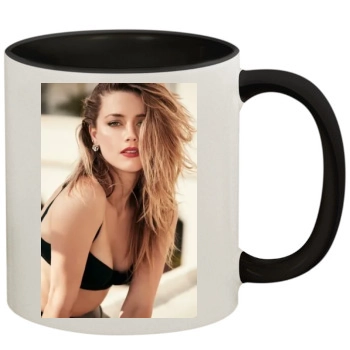 Amber Heard 11oz Colored Inner & Handle Mug