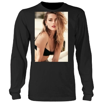 Amber Heard Men's Heavy Long Sleeve TShirt