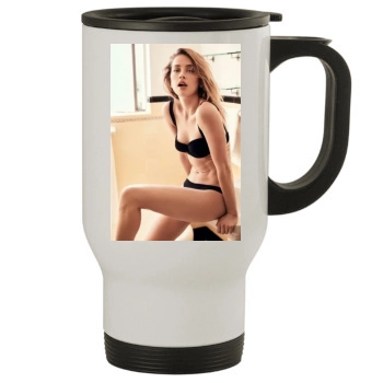 Amber Heard Stainless Steel Travel Mug