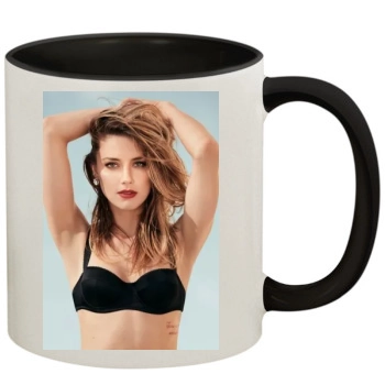 Amber Heard 11oz Colored Inner & Handle Mug