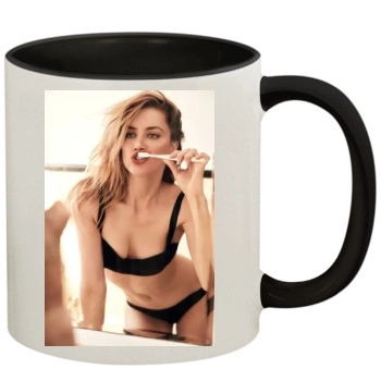 Amber Heard 11oz Colored Inner & Handle Mug