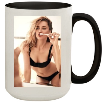 Amber Heard 15oz Colored Inner & Handle Mug