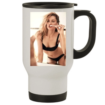 Amber Heard Stainless Steel Travel Mug