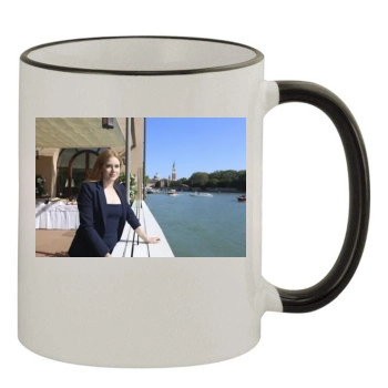 Amy Adams 11oz Colored Rim & Handle Mug