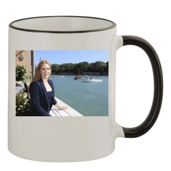 Amy Adams 11oz Colored Rim & Handle Mug