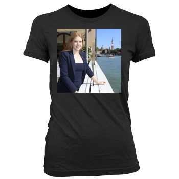 Amy Adams Women's Junior Cut Crewneck T-Shirt