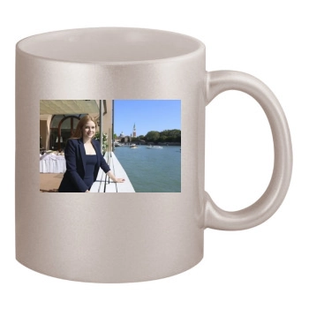 Amy Adams 11oz Metallic Silver Mug