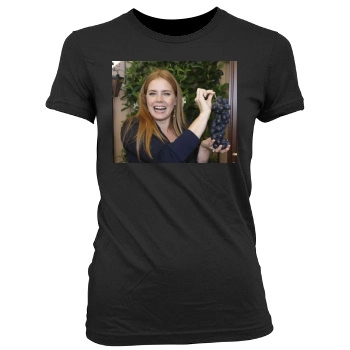 Amy Adams Women's Junior Cut Crewneck T-Shirt