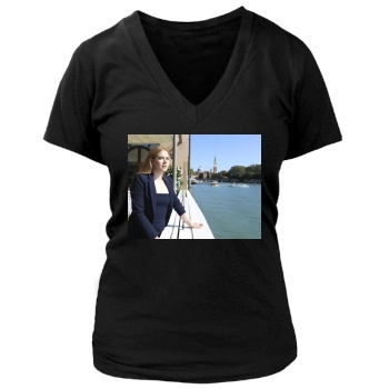 Amy Adams Women's Deep V-Neck TShirt