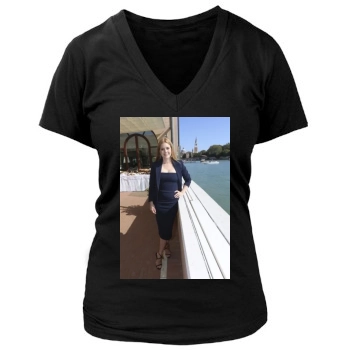 Amy Adams Women's Deep V-Neck TShirt