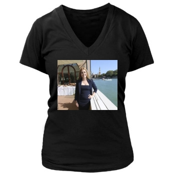 Amy Adams Women's Deep V-Neck TShirt