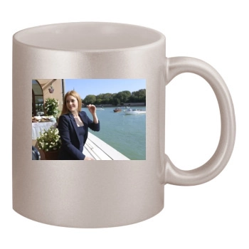 Amy Adams 11oz Metallic Silver Mug