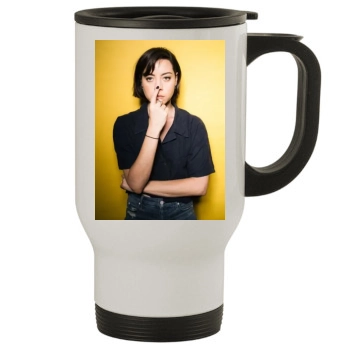 Aubrey Plaza Stainless Steel Travel Mug