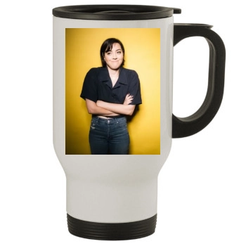 Aubrey Plaza Stainless Steel Travel Mug