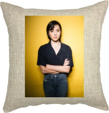 Aubrey Plaza Pillow