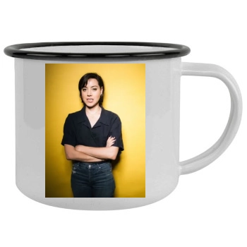 Aubrey Plaza Camping Mug