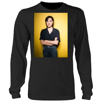 Aubrey Plaza Men's Heavy Long Sleeve TShirt