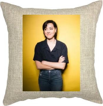 Aubrey Plaza Pillow