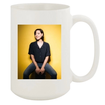 Aubrey Plaza 15oz White Mug