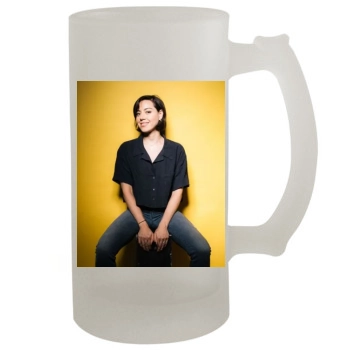 Aubrey Plaza 16oz Frosted Beer Stein