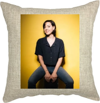 Aubrey Plaza Pillow