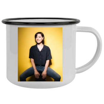 Aubrey Plaza Camping Mug