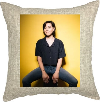 Aubrey Plaza Pillow