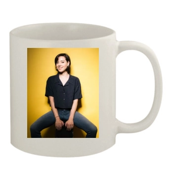 Aubrey Plaza 11oz White Mug