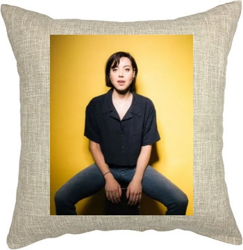 Aubrey Plaza Pillow