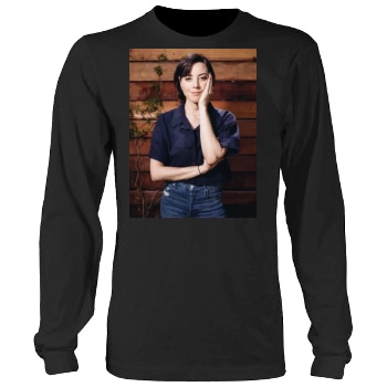 Aubrey Plaza Men's Heavy Long Sleeve TShirt