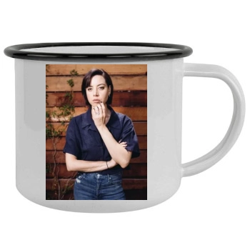 Aubrey Plaza Camping Mug