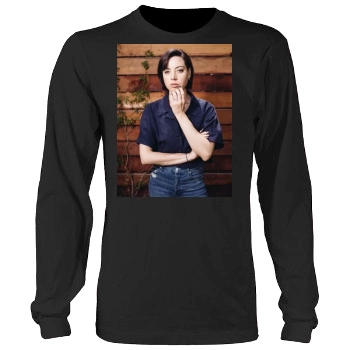 Aubrey Plaza Men's Heavy Long Sleeve TShirt