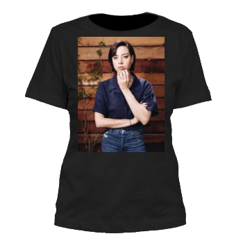 Aubrey Plaza Women's Cut T-Shirt