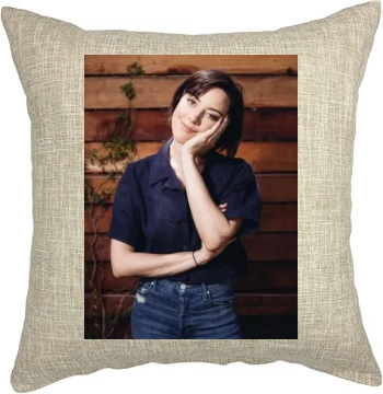 Aubrey Plaza Pillow