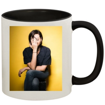 Aubrey Plaza 11oz Colored Inner & Handle Mug