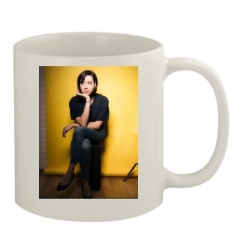 Aubrey Plaza 11oz White Mug